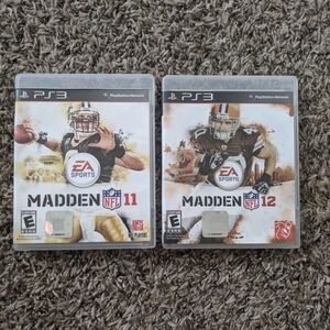 PlayStation 3 Madden 11 & 12 Video Games